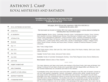 Tablet Screenshot of anthonyjcamp.com